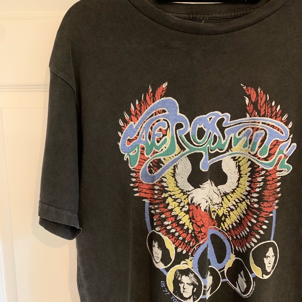 Lucky Brand Aerosmith Rocks US 77 Tour SALE FIRM $
